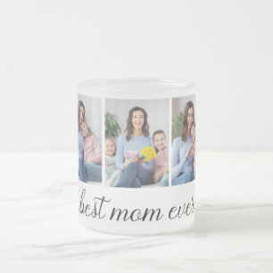 3 Foto Collage Beste mama ooit Matglas Koffiemok