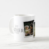 3 Foto Collage Dad Family Memorable Vaderdag Koffiemok (Voorkant links)