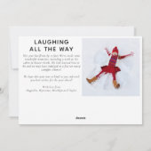 3 Foto Collage Kerst Kaart Spirits Bright (Achterkant)