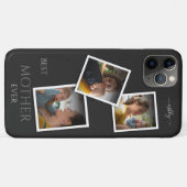 3 Foto Collage Mam Family Memorable Moederdag Case-Mate iPhone Case (Achterkant (horizontaal))