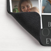 3 Foto Collage Mam Family Memorable Moederdag Muismat (Hoek)