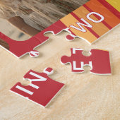 3 foto collage met trendy bounce script legpuzzel (Zijkant)