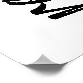 3 Foto Collage Modern Merry Kerstrejoice Poster (Hoek)