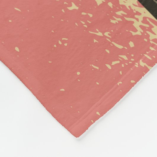 3 Foto Collage Rustic Abstracte, gepersonaliseerde Fleece Deken (Hoek)