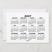 3 Foto Collage Script - 2027 Agenda GNK Feestdagenkaart (Achterkant)