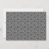 3 Foto Collage Script Black White Merry kerst Feestdagenkaart (Achterkant)