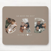 3 foto collage vader muismat (Voorkant)