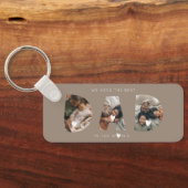 3 foto collage vader sleutelhanger (Achterkant)