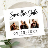 3 Foto Collage Wedding Save the Date