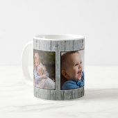 3 Foto Collage Wood Koffiemok (Voorkant links)
