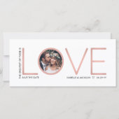 3 Foto Corinthians Love Wedding Save the Date (Voorkant)