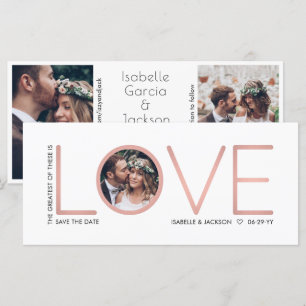 3 Foto Corinthians Love Wedding Save the Date