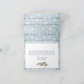 3 Foto: een jaar kerstrood Boerderij Truck Feestdagen Kaart (Binnen)