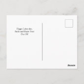 3 Foto Eenvoudige Elegante Dag van de Arbeid met A Briefkaart (Achterkant)