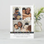 3 Foto en vlekkerige stip terug sjabloon (Staand voorkant)