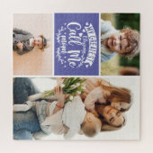 3 foto familie collage mam keepomwille moederdag legpuzzel (Horizontaal)