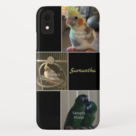3 Foto gepersonaliseerd Case-Mate iPhone Case (Achterkant)