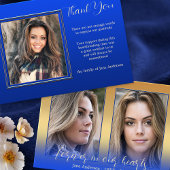 3 Foto hartelijk sympathie Hartelijk dank Bedankkaart