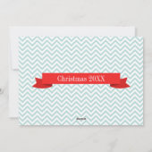 3 Foto Holiday Joy Snowflake Foto Feestdagenkaart (Achterkant)