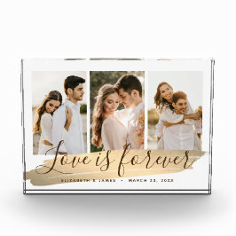 3-Foto Huwelijkscadeau Foto Blok