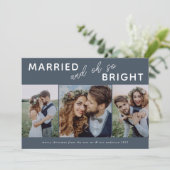 3 Foto-Kaart voor kerstmis met collage | Gehuwd en Feestdagenkaart (Staand voorkant)