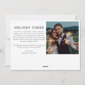 3 Foto-Kaart voor kerstmis met collage | Gehuwd en Feestdagenkaart (Achterkant)