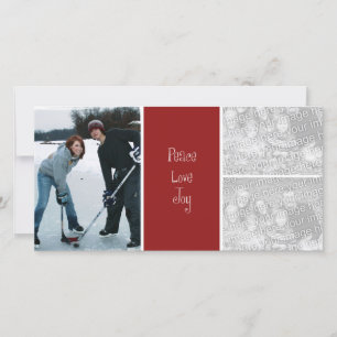3 Foto Kerst Kaart