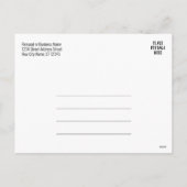 3 Foto kerstcollage - Merry & Bright green - Feestdagenkaart (Achterkant)