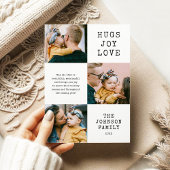 3 Foto Kerstvakantiekaart Feestdagenkaart