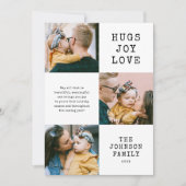 3 Foto Kerstvakantiekaart Feestdagenkaart (Voorkant)