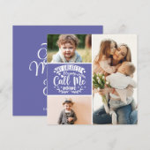 3 foto kinder collage moederdag (Voorkant / Achterkant)