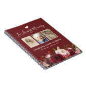 3 Foto Memorial | Vreemd condoleances Notitieboek (Rechterzijde)