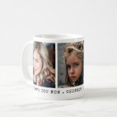 3 Foto met persoonlijk bericht Koffiemok (Voorkant links)