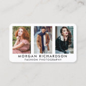 3 Foto Modern Fotograaf Whr Visitekaartje (Voorkant)