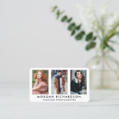 3 Foto Modern Fotograaf Whr Visitekaartje (Staand voorkant)