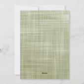 3 Foto Moderne Minimale kalligrafie Feestdagenkaart (Achterkant)