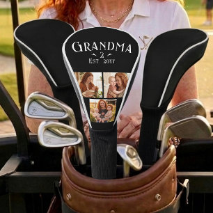 3 Foto Oma Est Jaar Aangepaste Naam Aantal Kleinki Golfheadcover