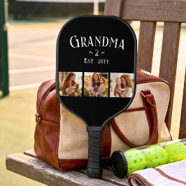 3 Foto Oma Est Jaar Aangepaste Naam Aantal Kleinki Pickleball Paddle