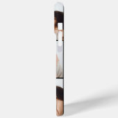 3 Foto Paars En Goud Luipaardprint Case-Mate iPhone Case (Achterkant / Links)