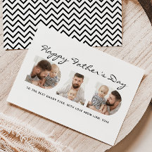 3-Foto "Papa" Uitknip Personaliseerde Vaderdag