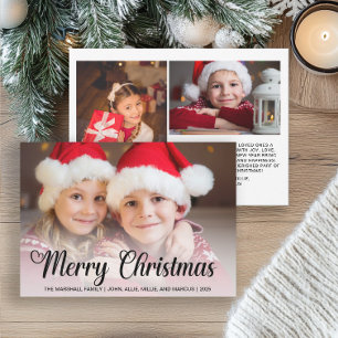 3 Foto Prettig Kerstfeest 2025 Feestdagenkaart