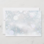 3 Foto Prettig Kerstman Script Winter Vorst Feestdagenkaart (Achterkant)