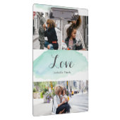 3 Foto Turquoise Waterverf Klembord (Rechts)