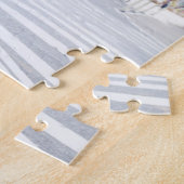 3 Foto Turquoise Waterverf Legpuzzel (Zijkant)