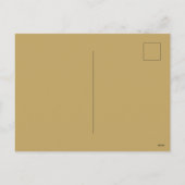 3 Foto Vrolijk kerstfeest in Gold Holiday Briefkaa Feestdagenkaart (Achterkant)