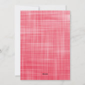 3 Foto Vrolijke Kerstmis Rode Rand - Kalligrafie Feestdagenkaart (Achterkant)