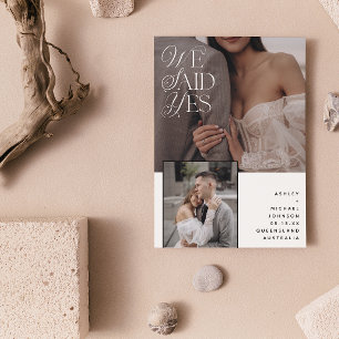 3 foto zeiden we ja wit overlay receptie alleen kaart