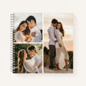 3 Fotocollage Checklist Bruiloft Planner Notitieboek (Voorkant)