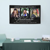 3 Fotocollage Congrats Afstuderen 2025 Afstuderen Spandoek (Beurs)