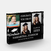 3 Fotocollage Gefeliciteerd Afstudeerder 2025 Zwar Fotoblokken (Links)